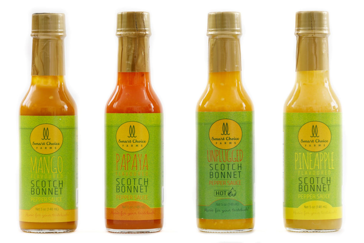 Smart Choice Farms Scotch Bonnet Pepper Sauce Bundle — Family of 6 Gift Set by Smart Choice Farms