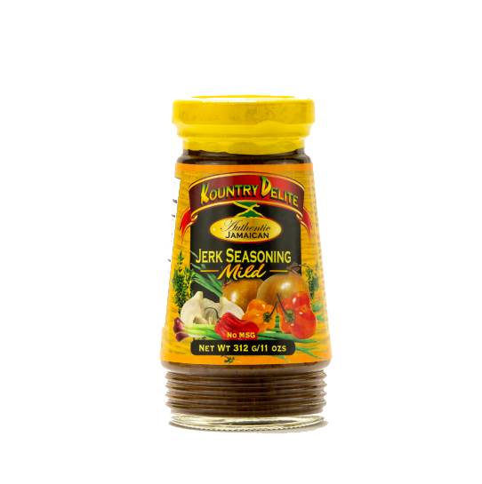 NEW Kountry Delite Jerk Seasoning Mild - 11 oz / 312g